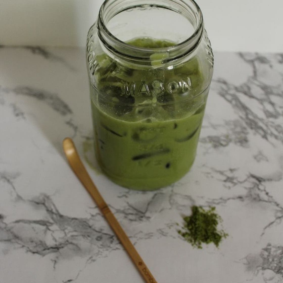 Iced Matcha Latte Easy and Creamy