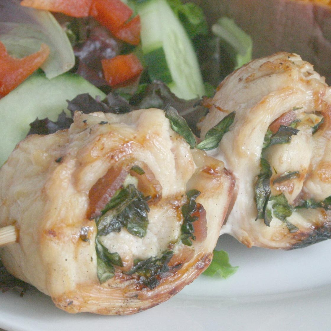 Gluten Free Dairy Free Chicken Pinwheels