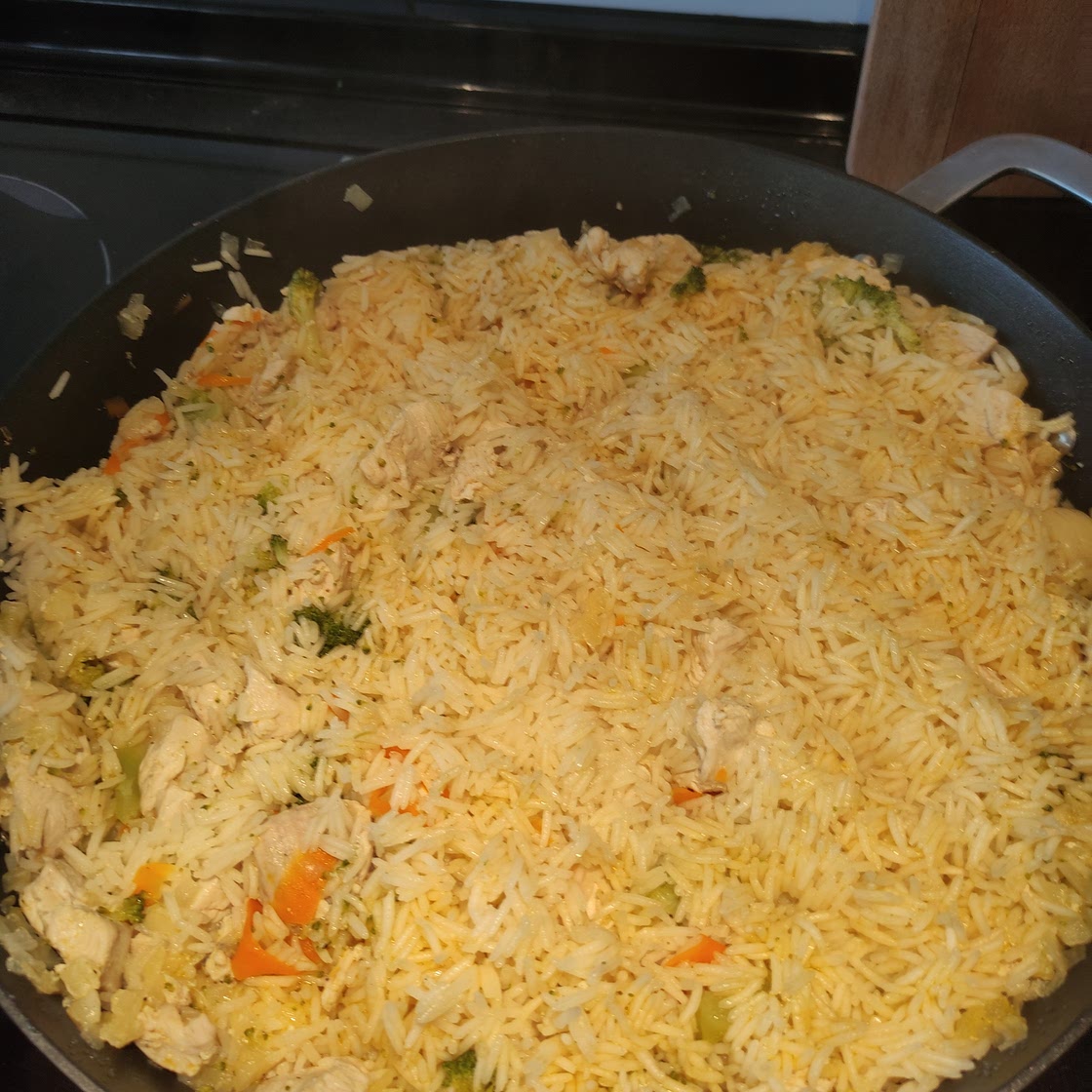 Chicken with Rice in One Pot