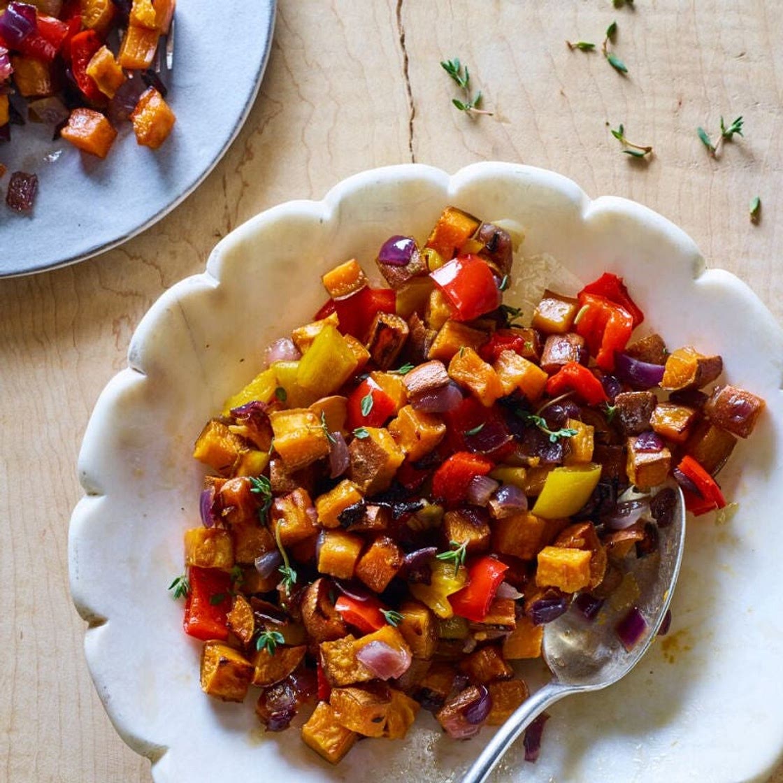 Sweet potato breakfast hash