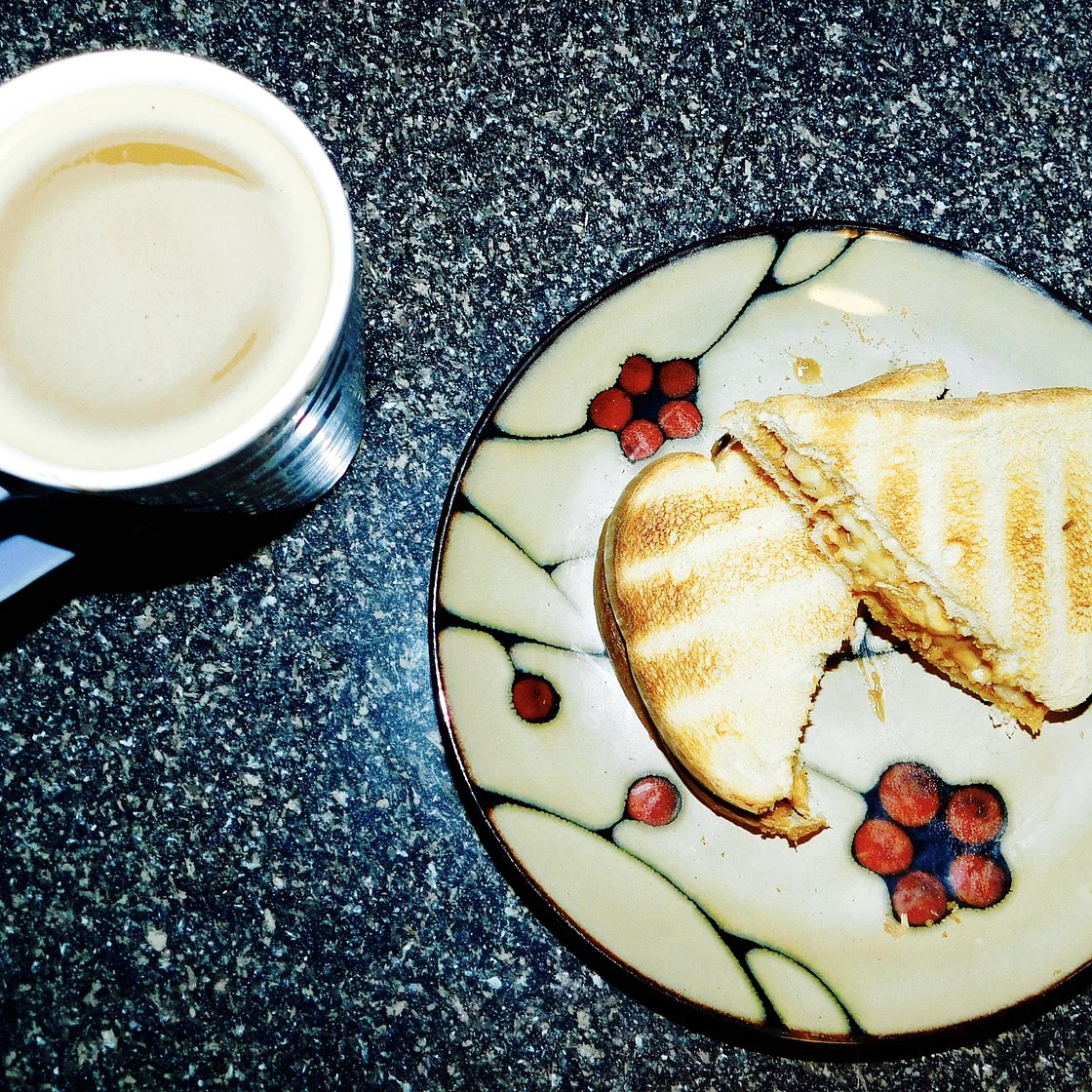 Banana Cookie Butter Sandwich