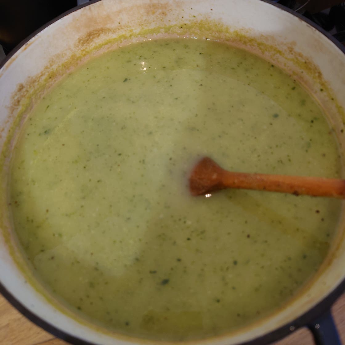 Claire's Courgette Soup