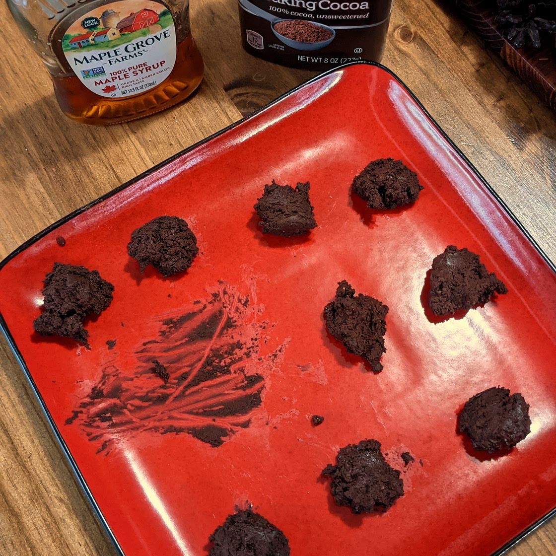 2 Ingredient No Bake Chocolate Cookies