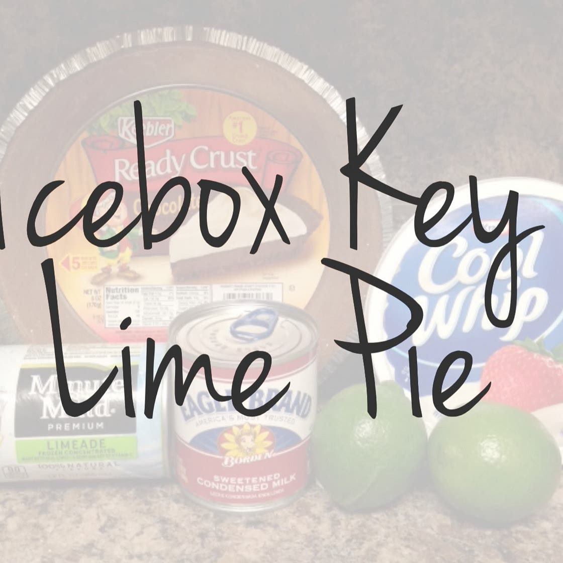 The Southern Belles Icebox Key Lime Pie Recipe