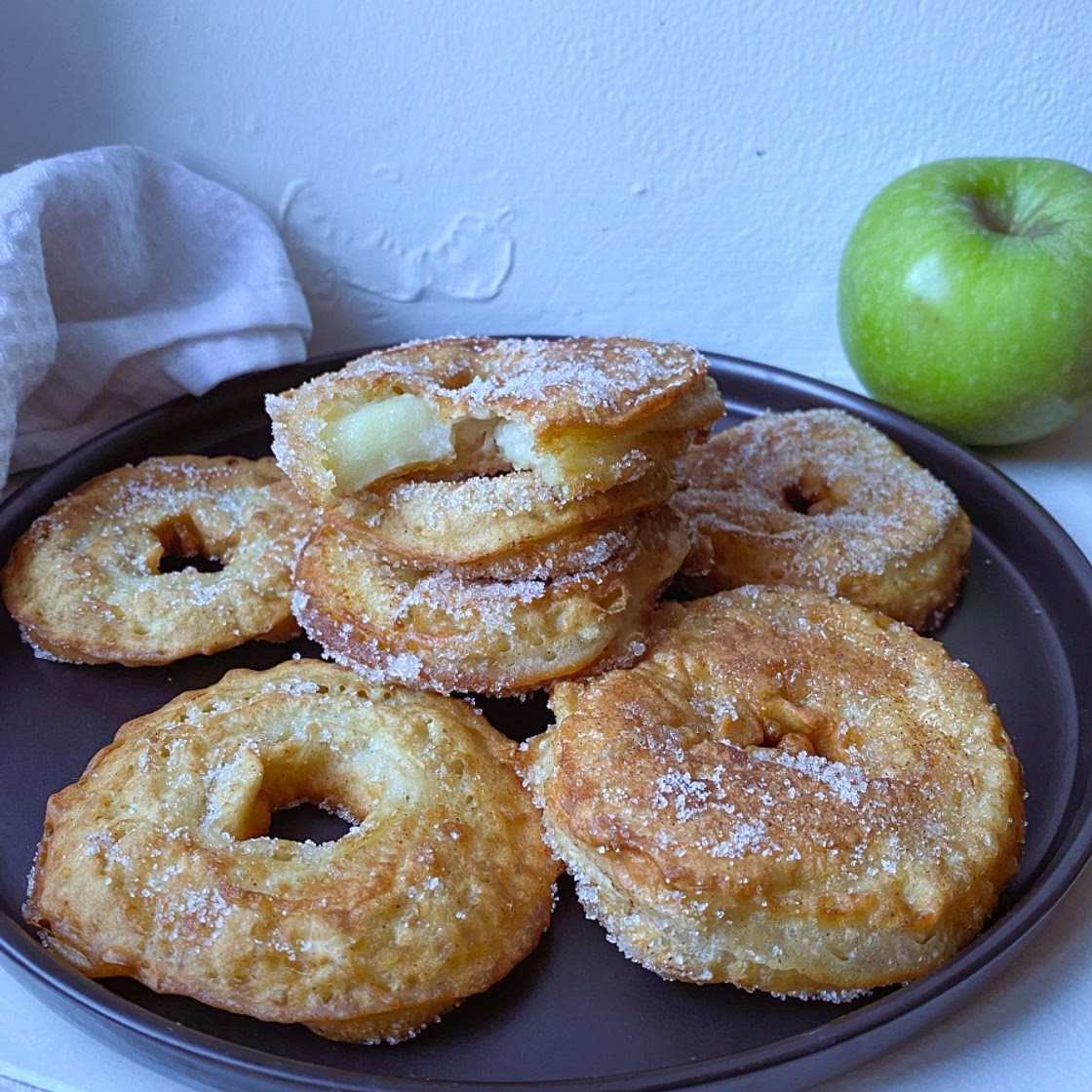 How to make Apple ‘Donuts’ / Apple Fritter Rings