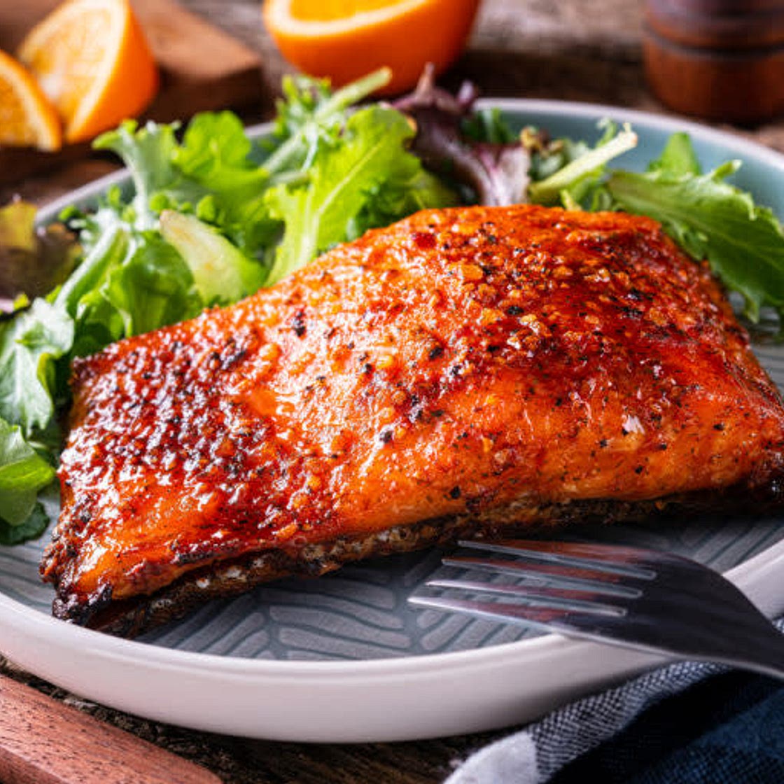 Teriyaki Glazed Salmon