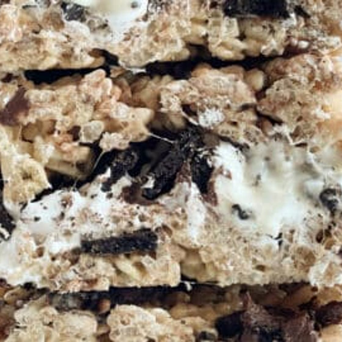 Cookies and Cream Rice Krispies Treats