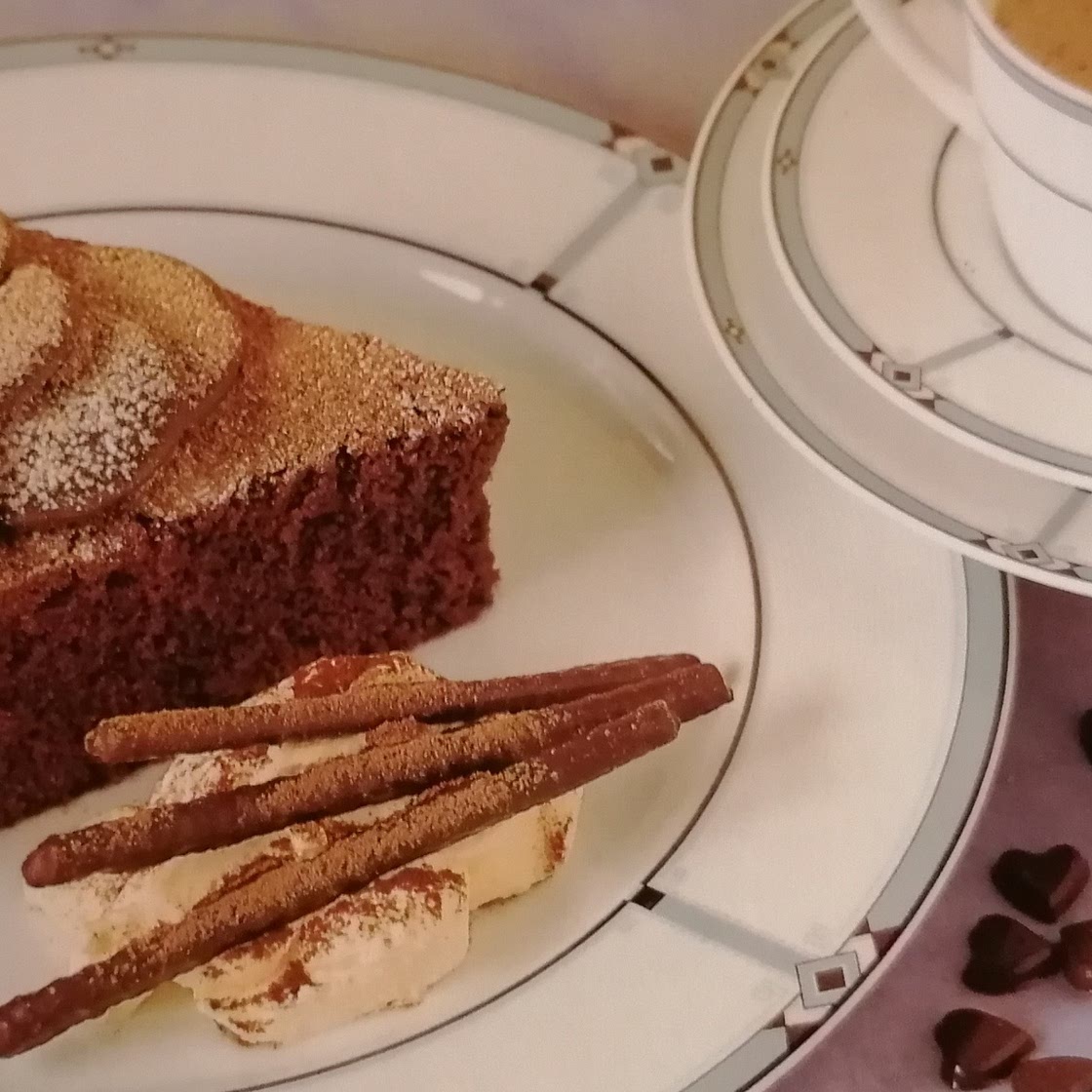 Melt And Mix Chocolate Cake