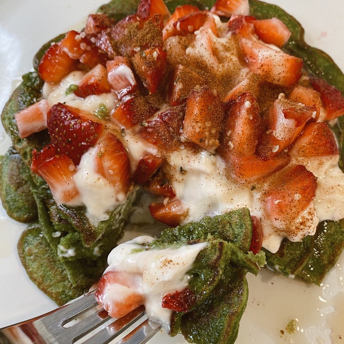 Matcha Pancakes: Gluten-Free, Low FODMAP