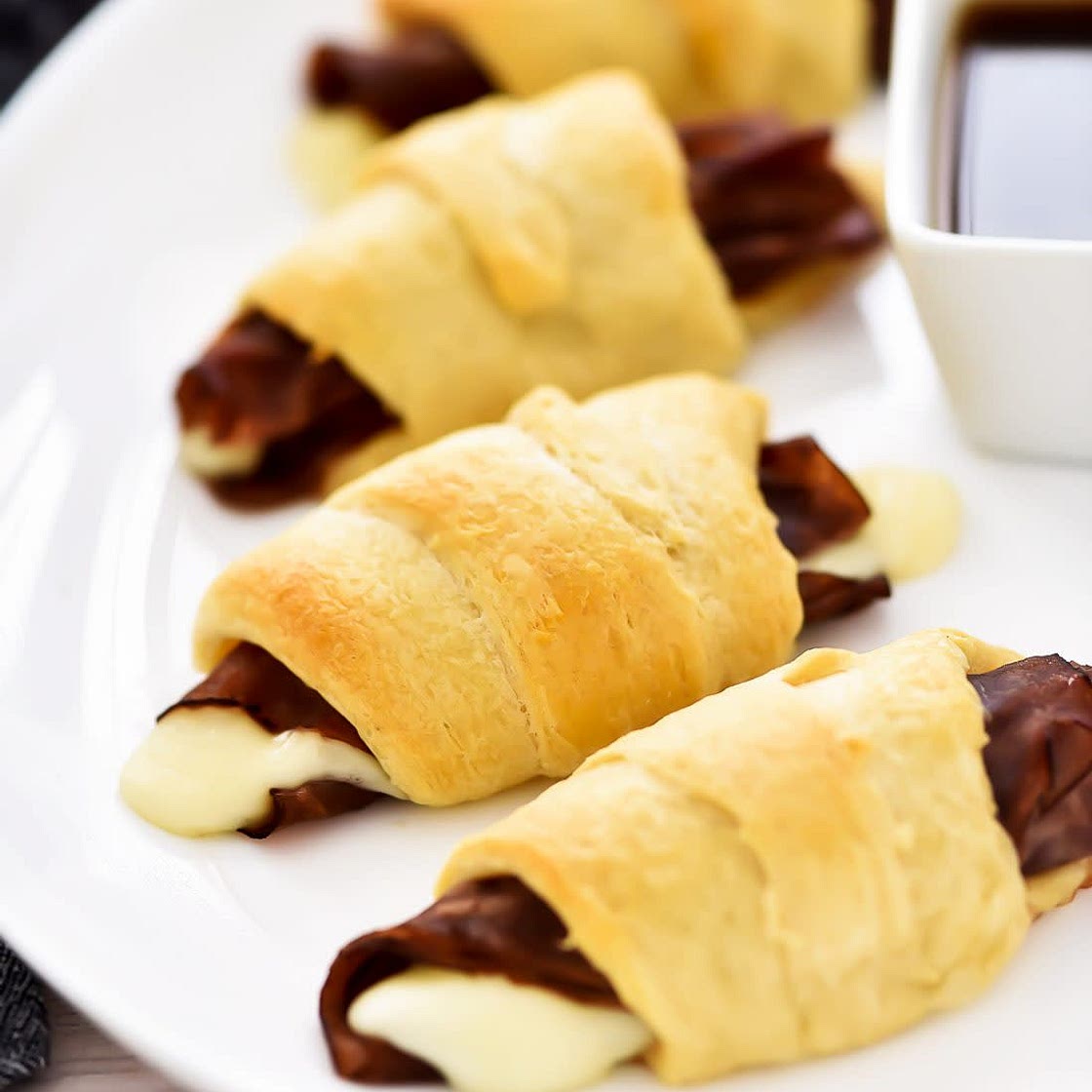 French dip crescents