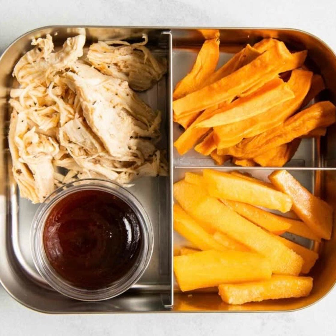 Chicken roasted carrot lunch box
