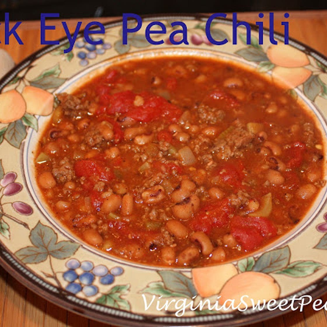 Black Eye Pea Chili