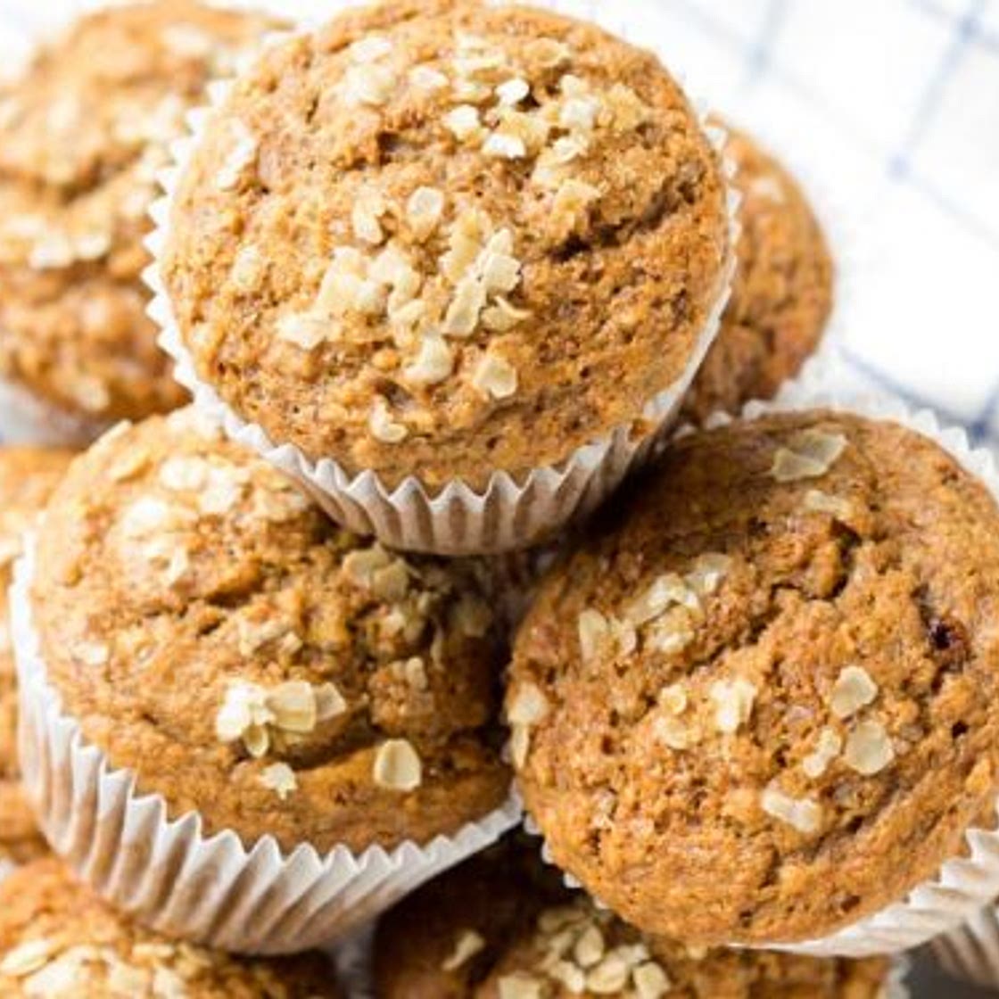 Egg Free Banana Muffins (adaptable for vegan, GF)