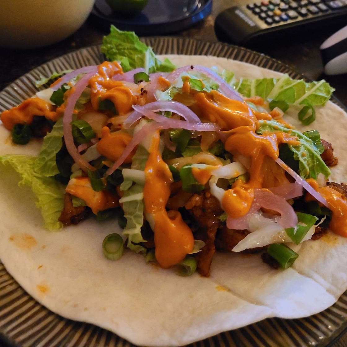 Korean Pork Bulgogi Tacos