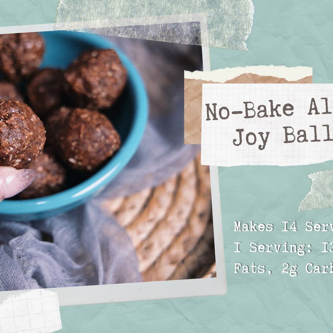 No-Bake Almond Joy Balls