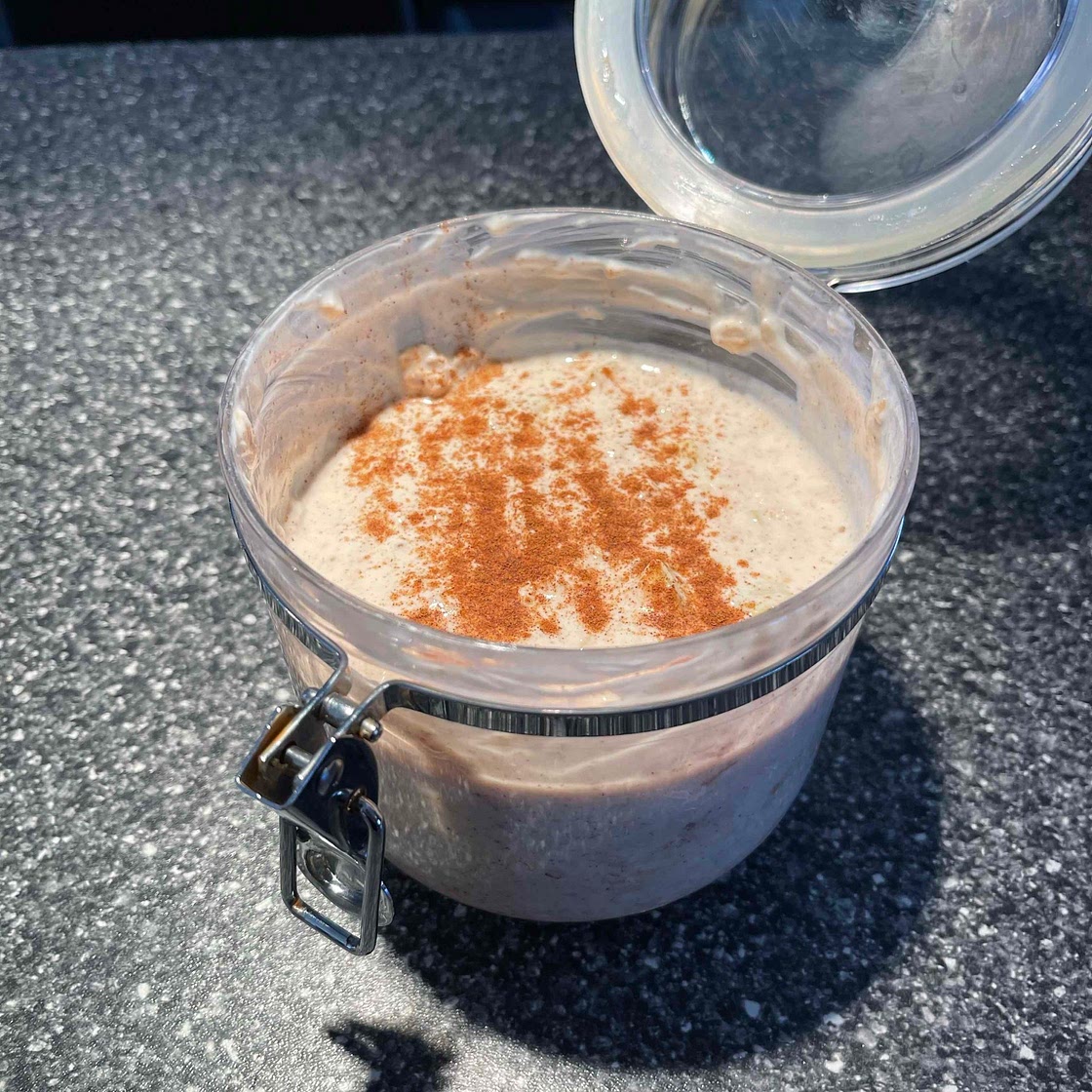 Apple Pie Overnight Oats