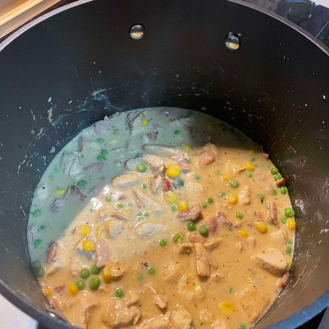 Ant’s chicken pie