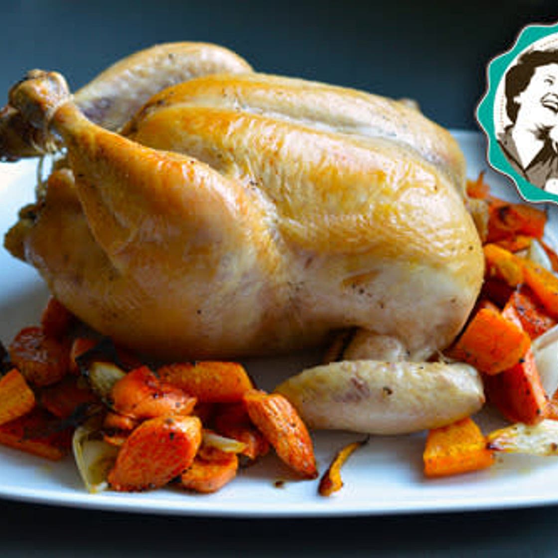 Julia Child's Classic Roast Chicken