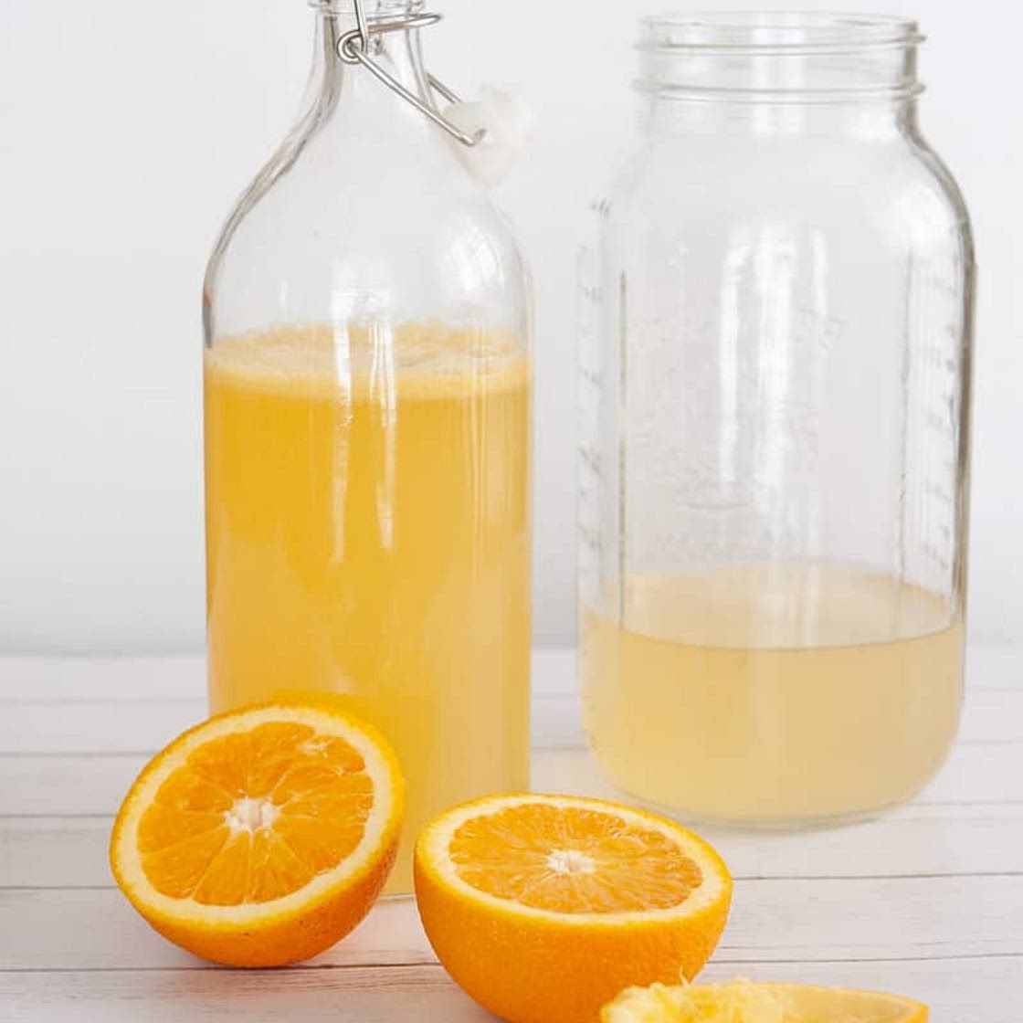 Orange Cardamom Kombucha