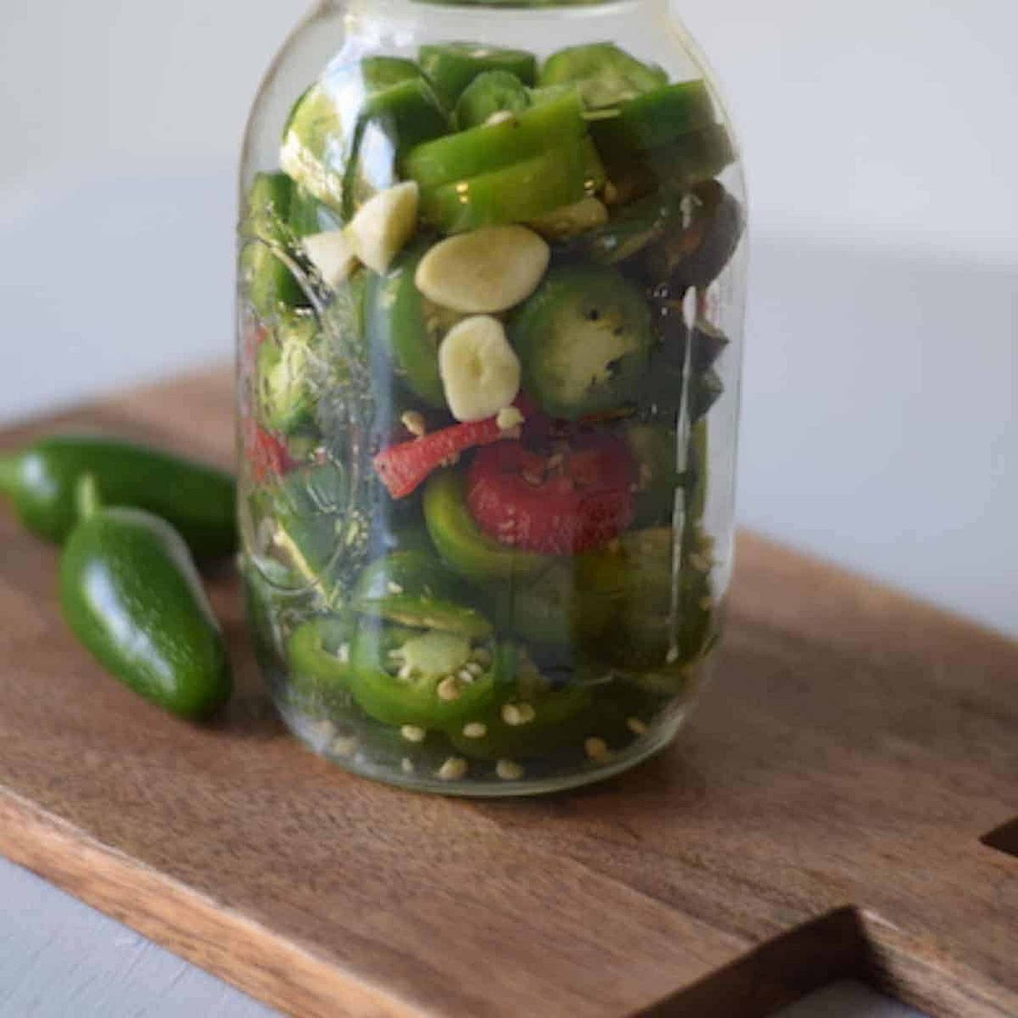 Fermented Jalapeños (a super simple gut boosting recipe)