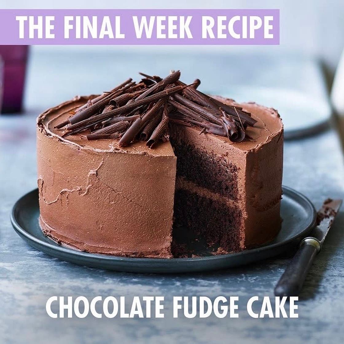 GBBO Chocolate Fudge Cake