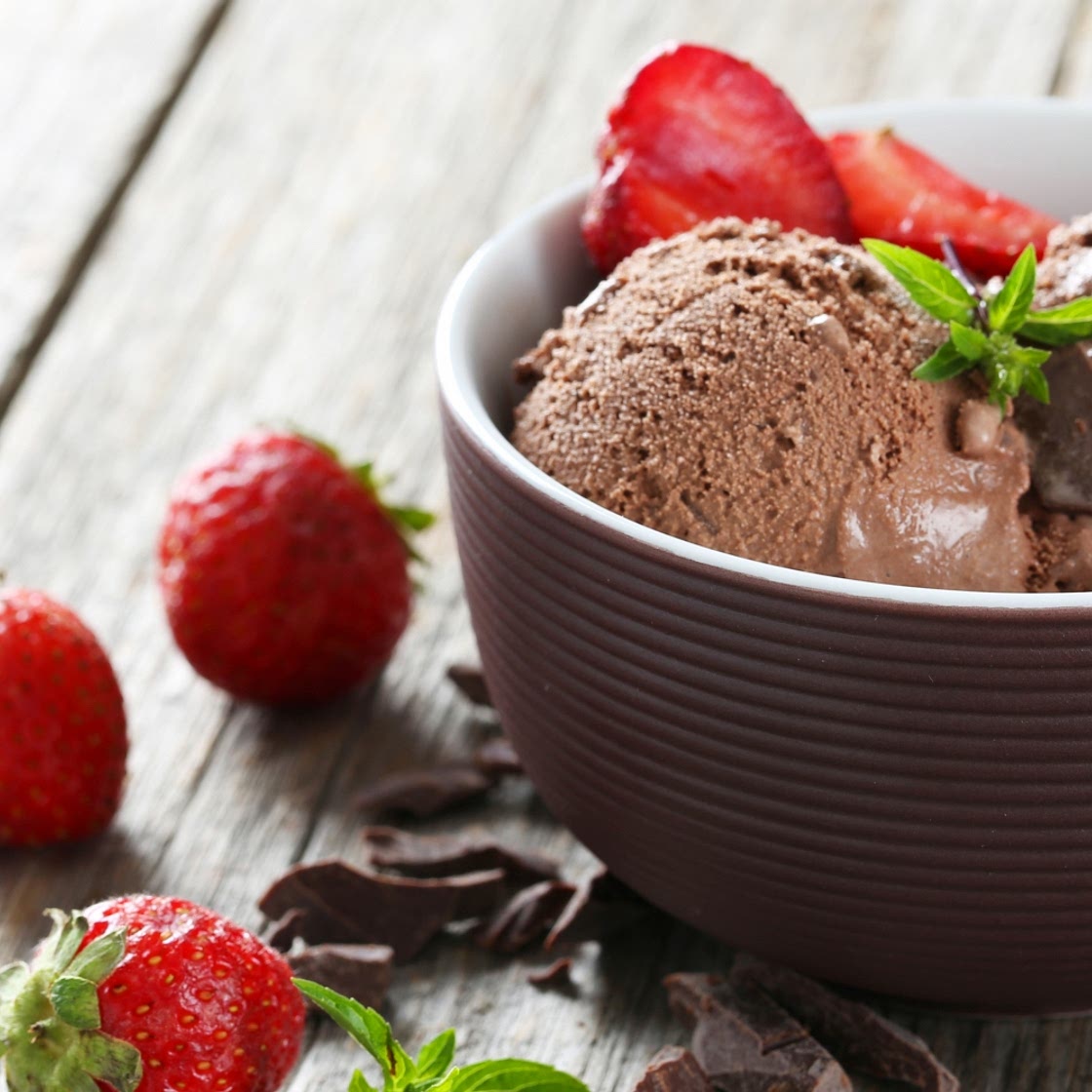 Chocolate Covered Strawberry Sorbet