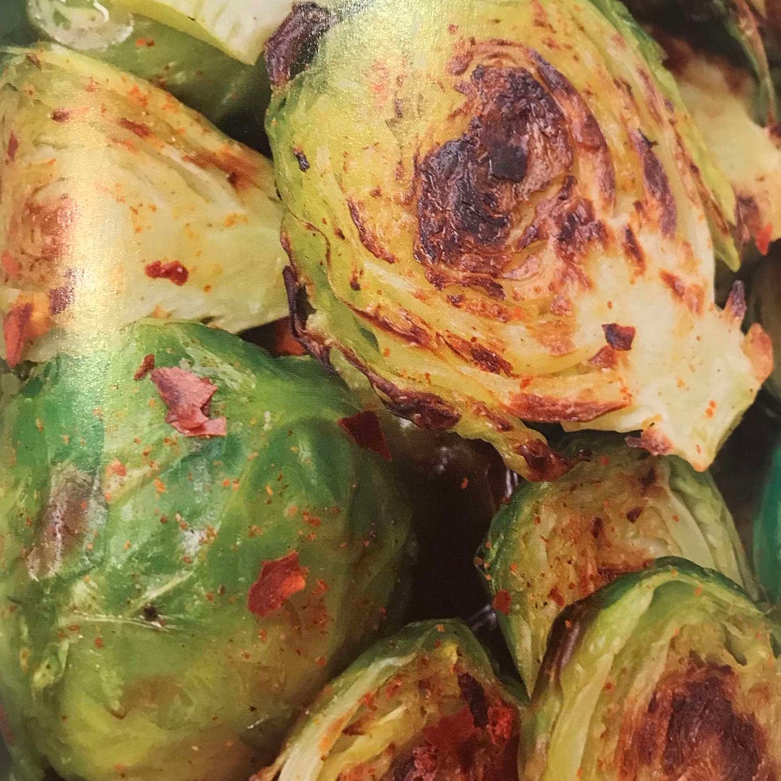 Maple Roasted Brussels Sprouts