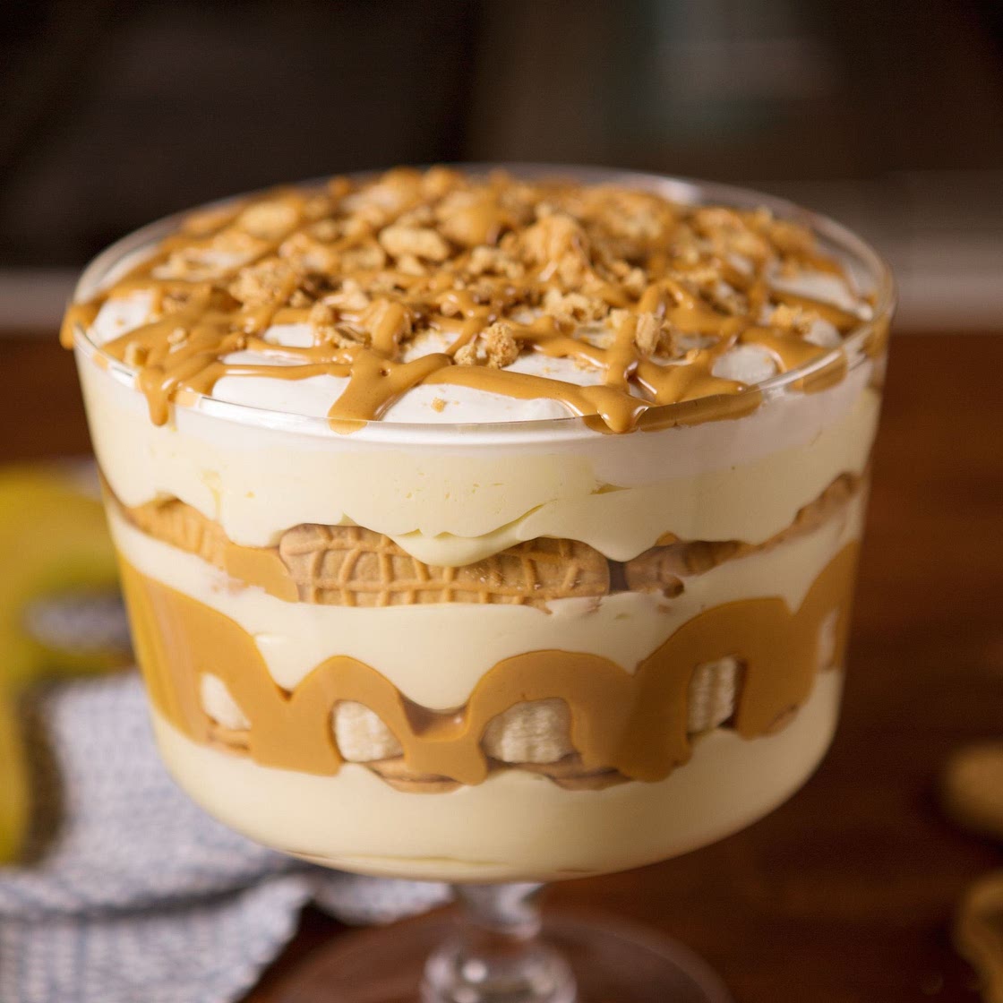 Peanut Butter Banana Trifle