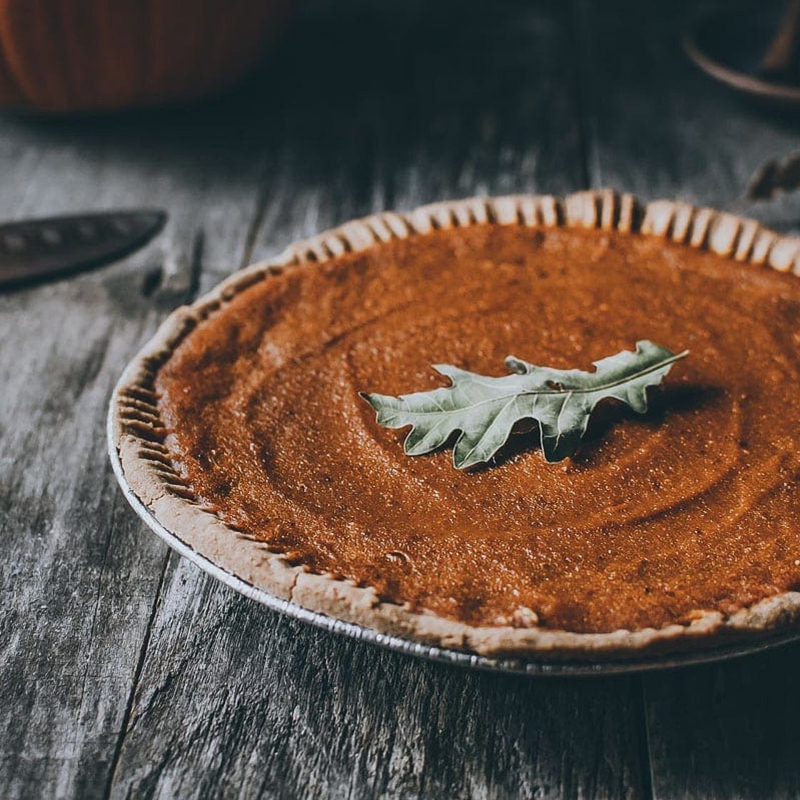 Gluten-Free Pumpkin Pie (Vegan, Dairy-Free)