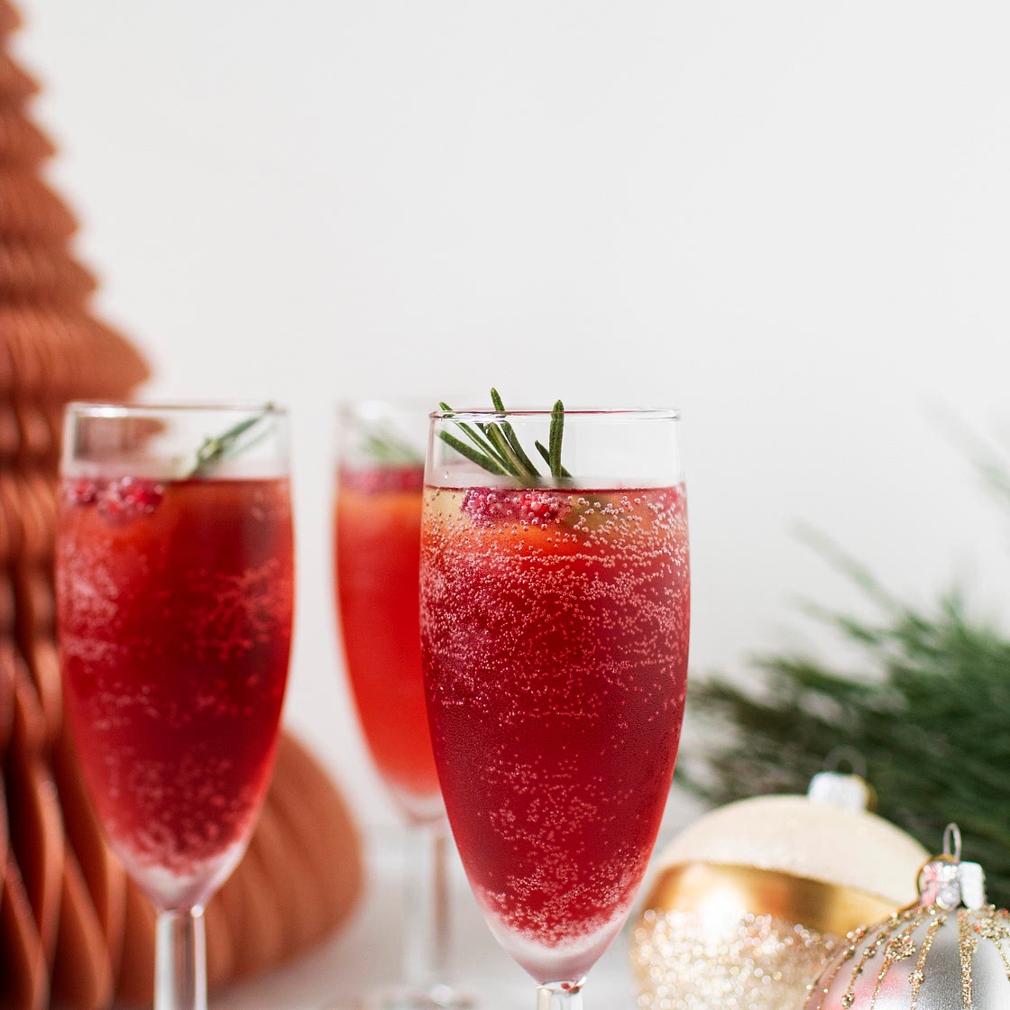 Pomegranate Rosemary Mimosa