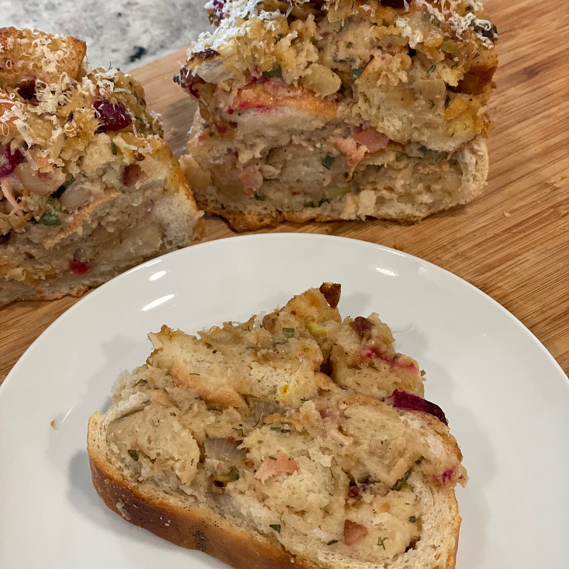 Stuffing Stuffed Bread Bowl