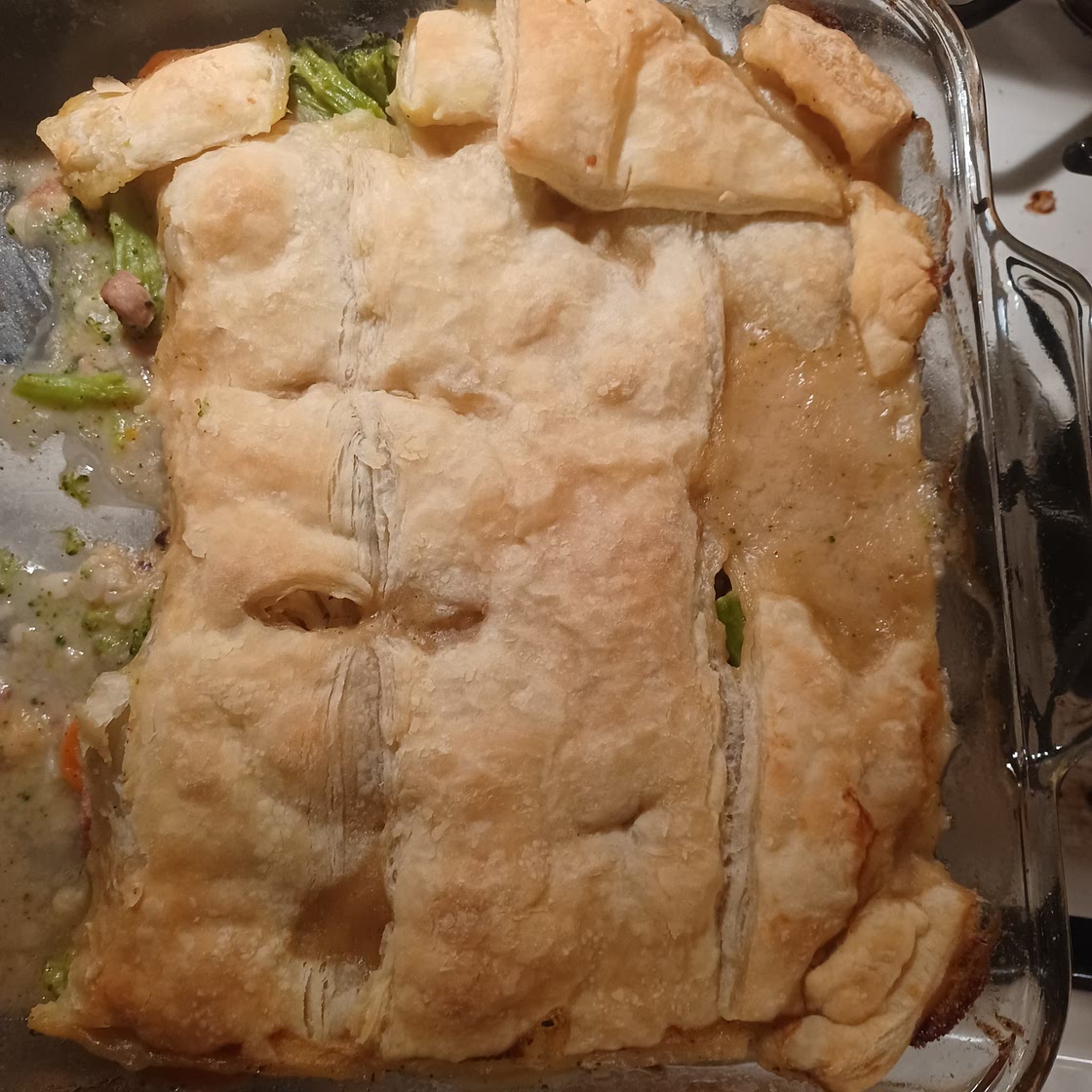 Leftover Ham Pot Pie