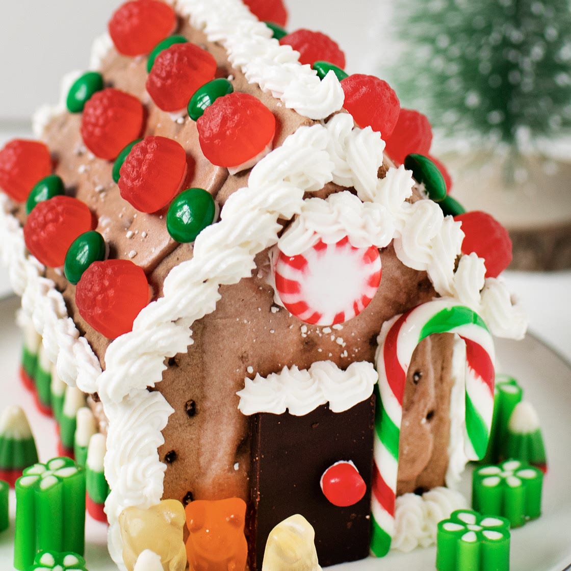 Poptart Gingerbread House