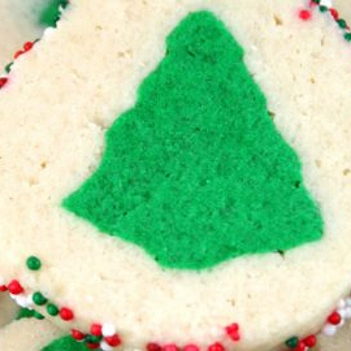 Slice ‘n’ Bake Christmas Tree Cookies