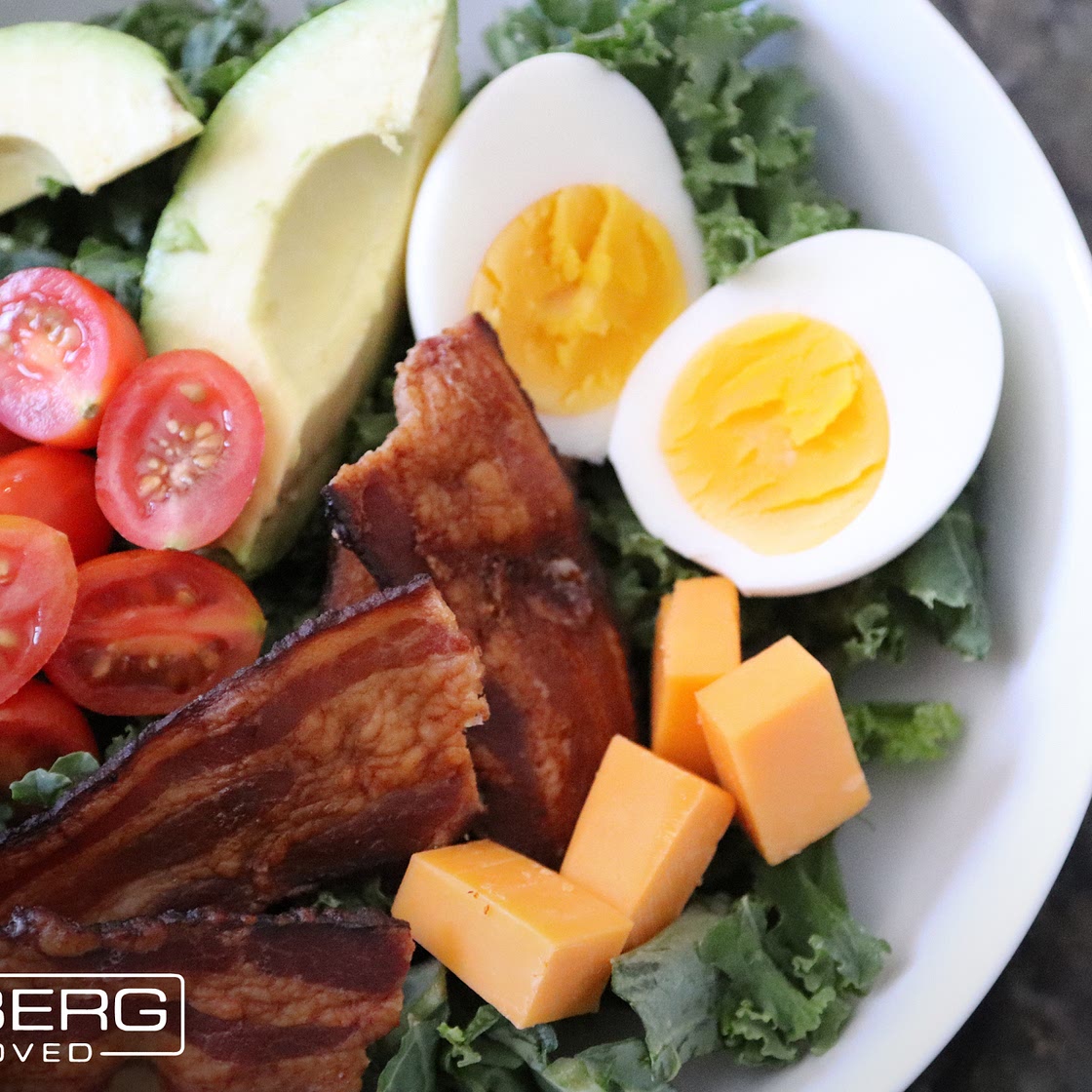 Bacon, Kale, and Eggs