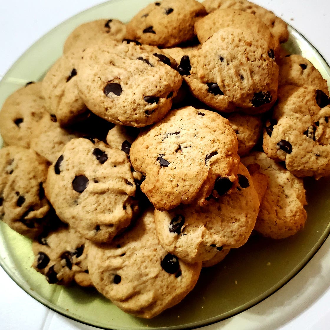 Sugar free Gluten free Chocolate Chip Cookies