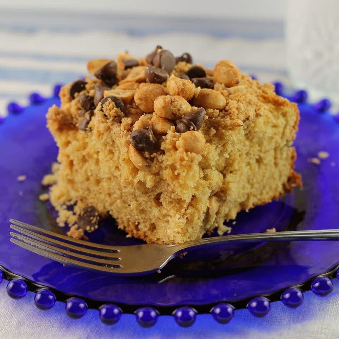 Peanut Butter Crunch Cake