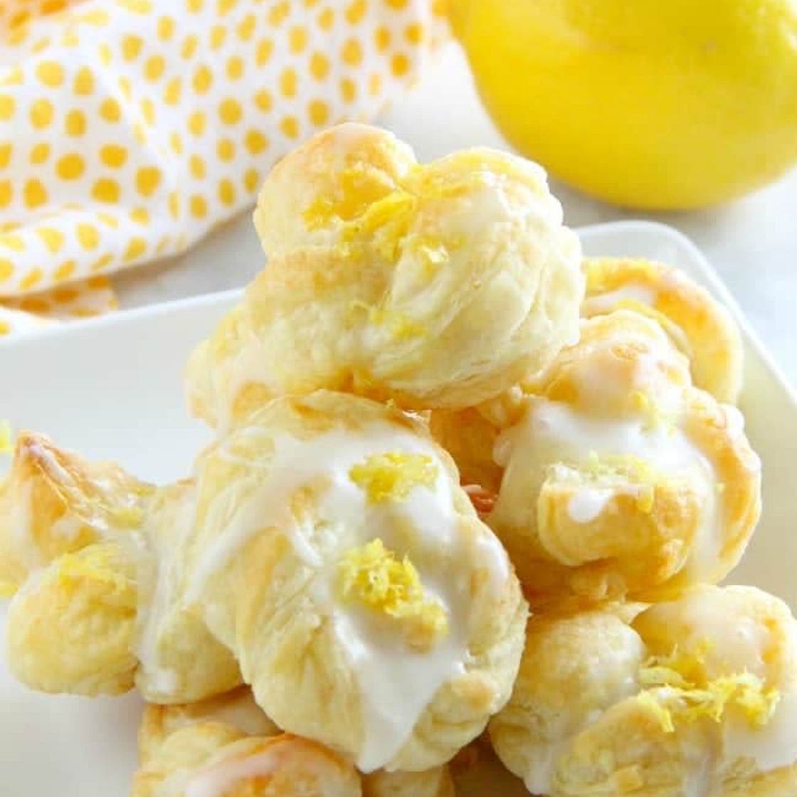 Lemon pastries