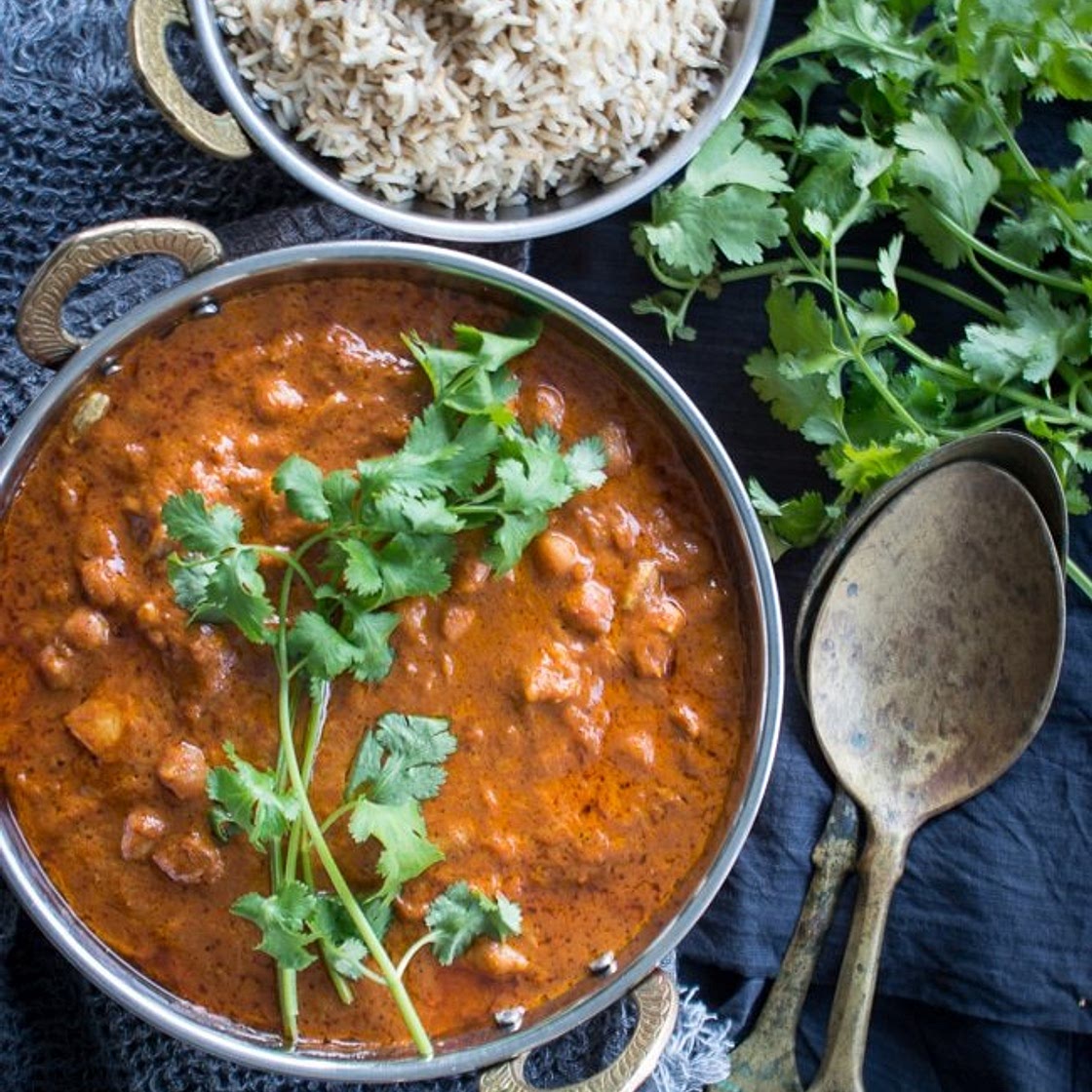 Butter Chicken Chickpea Curry