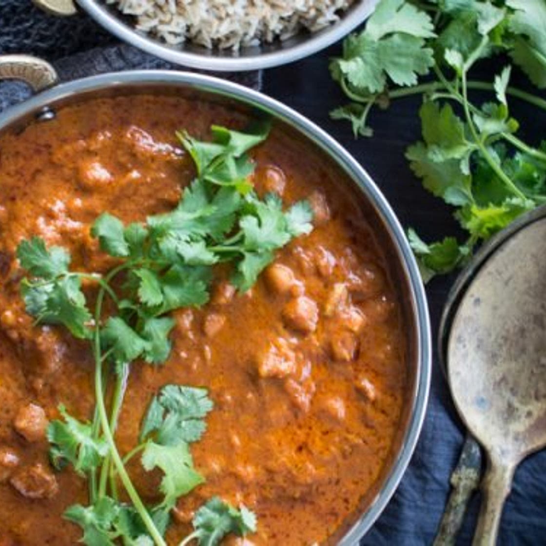 Butter Chicken Chickpea Curry