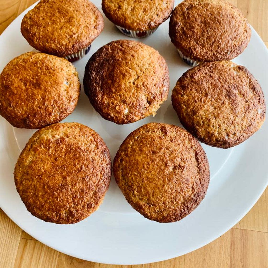 Low Carb Blueberry Muffins