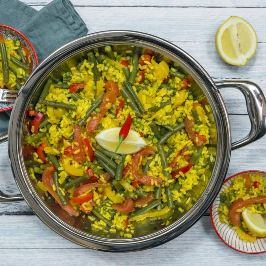 Paella di verdure