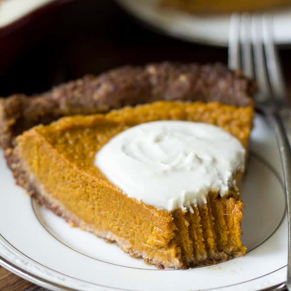 Perfectly Paleo Pumpkin Pie