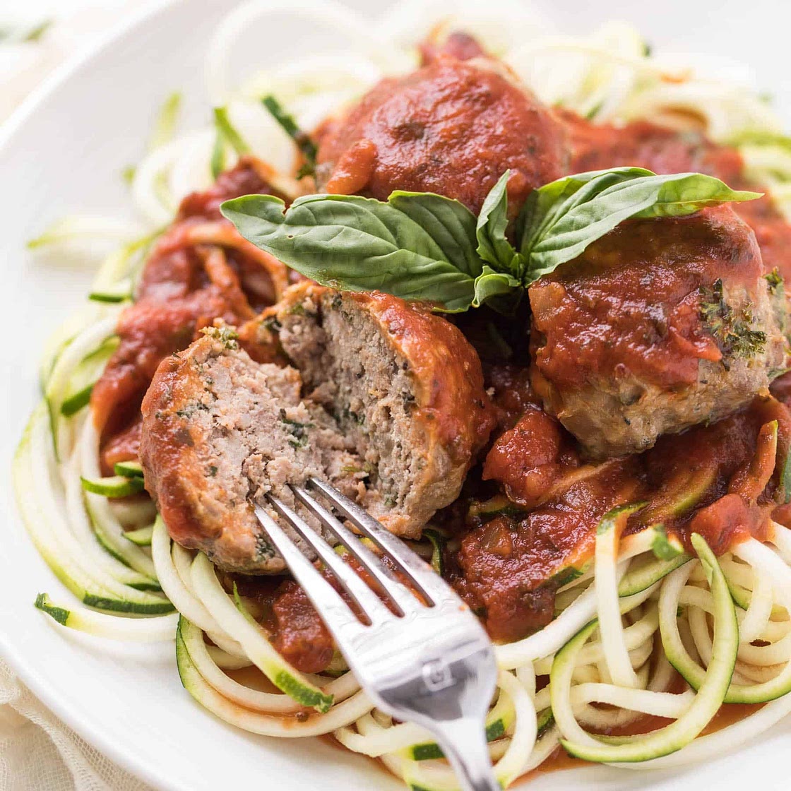 Italian Meatballs without Breadcrumbs (Keto & Whole30)