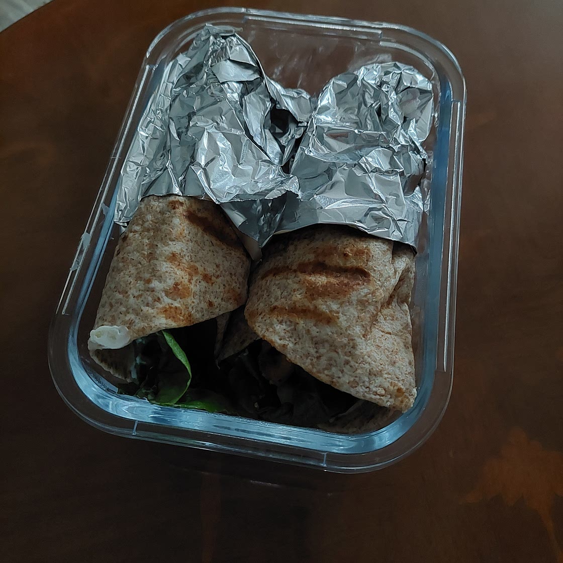 Tortilla z filetem z kurczaka