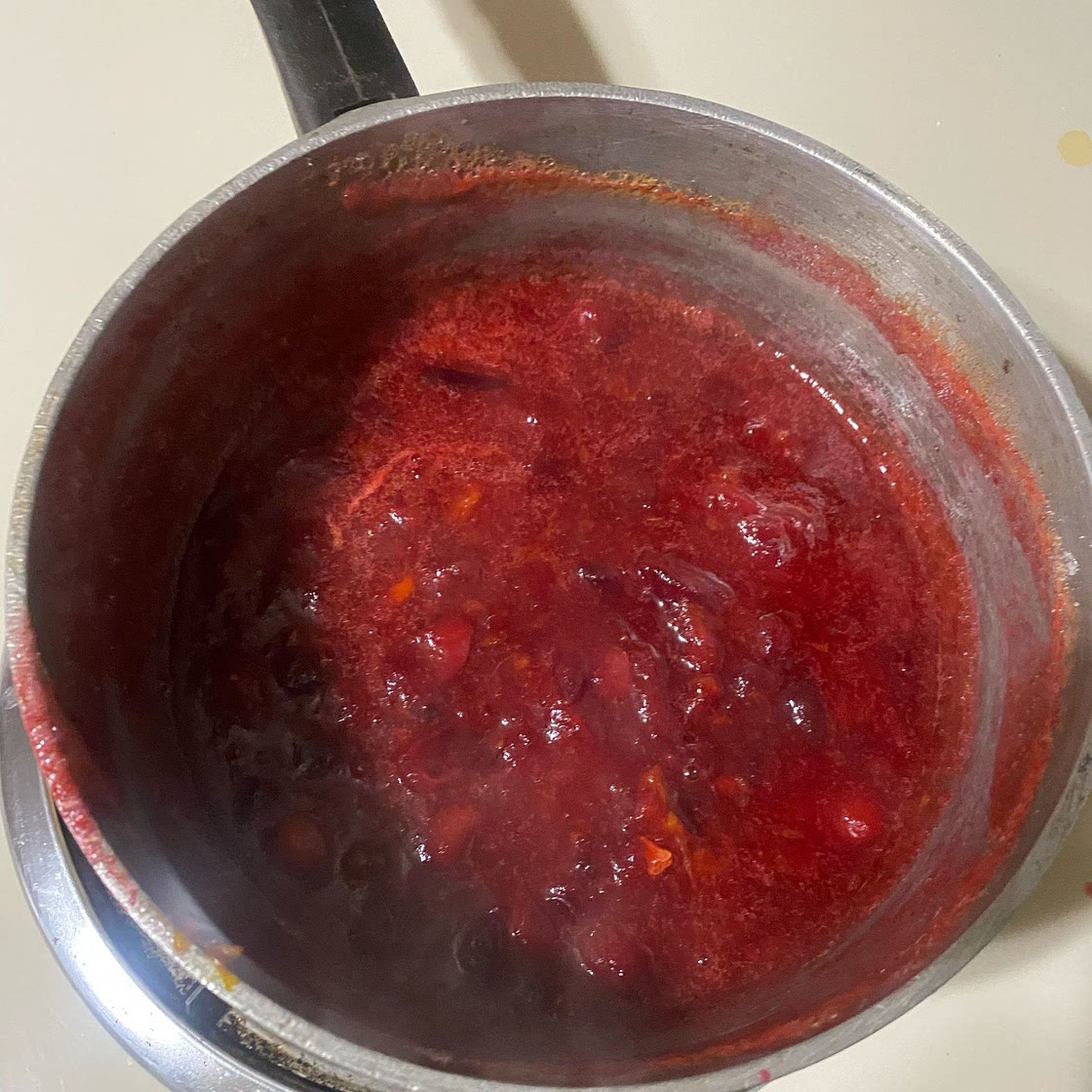 Naturally Sweetened Cranberry Sauce