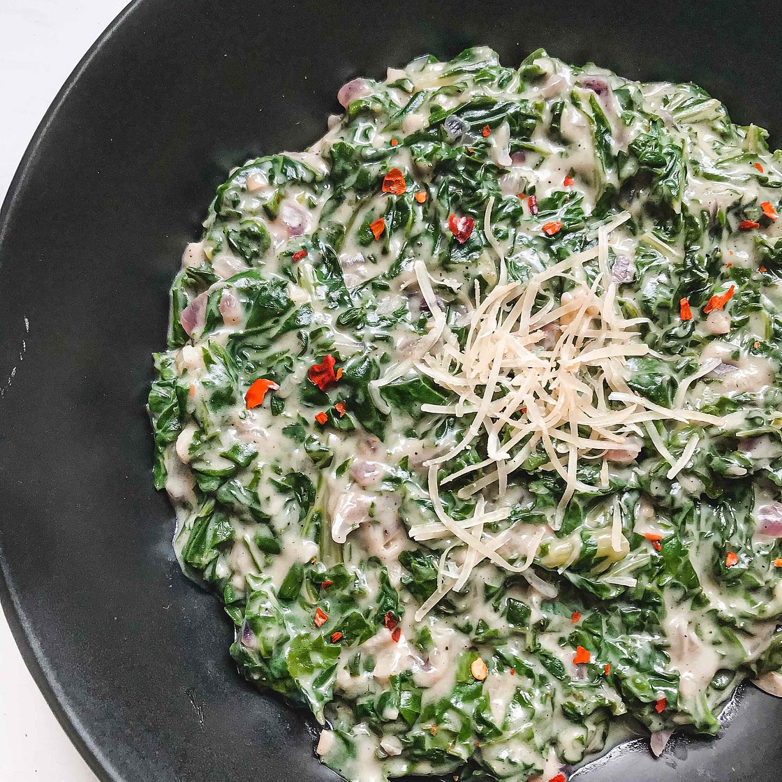 Creamy Spinach 