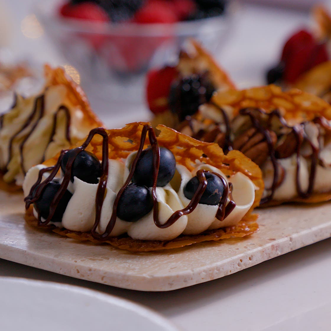 Baileys Dessert Tacos