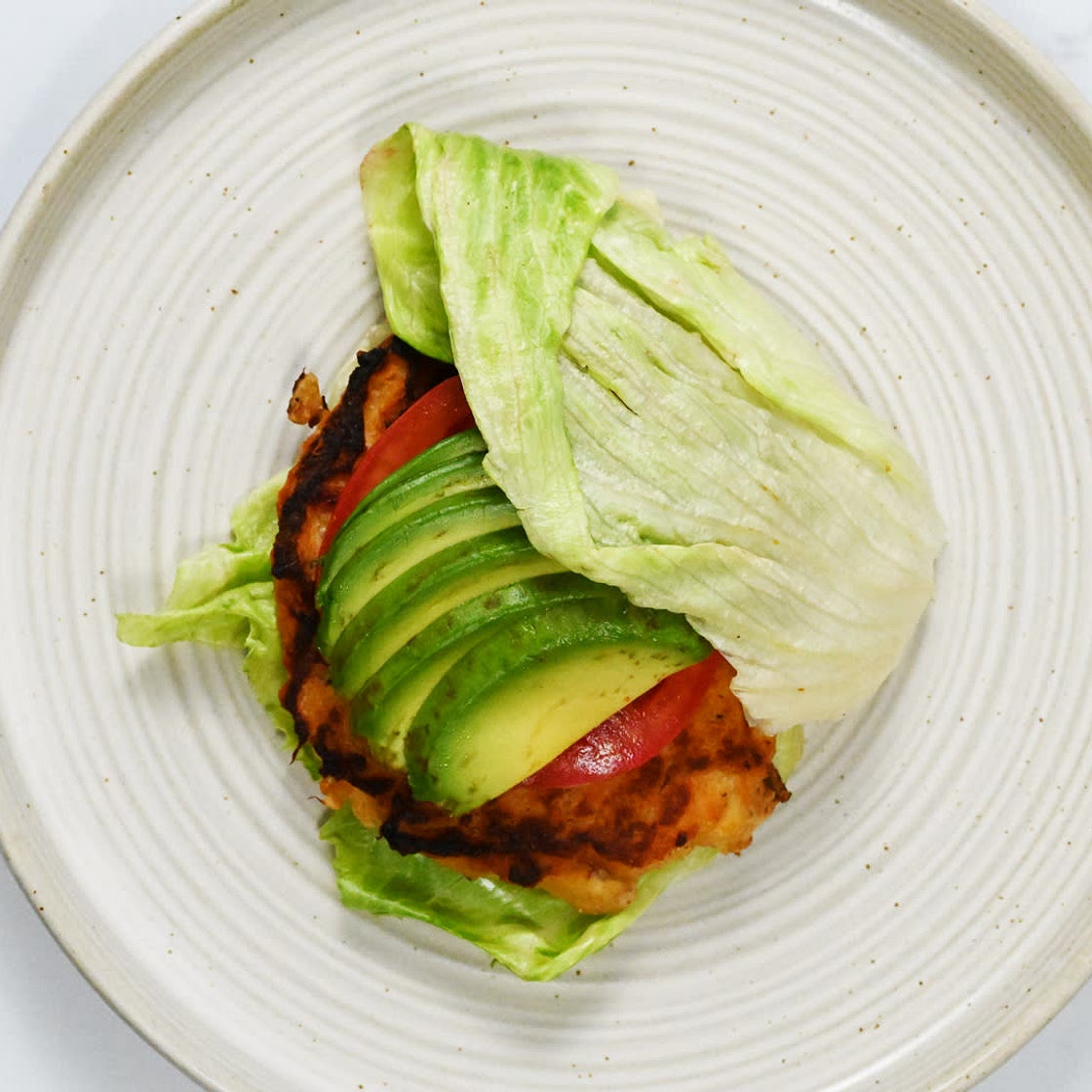 Keto Tuna Avocado Burgers
