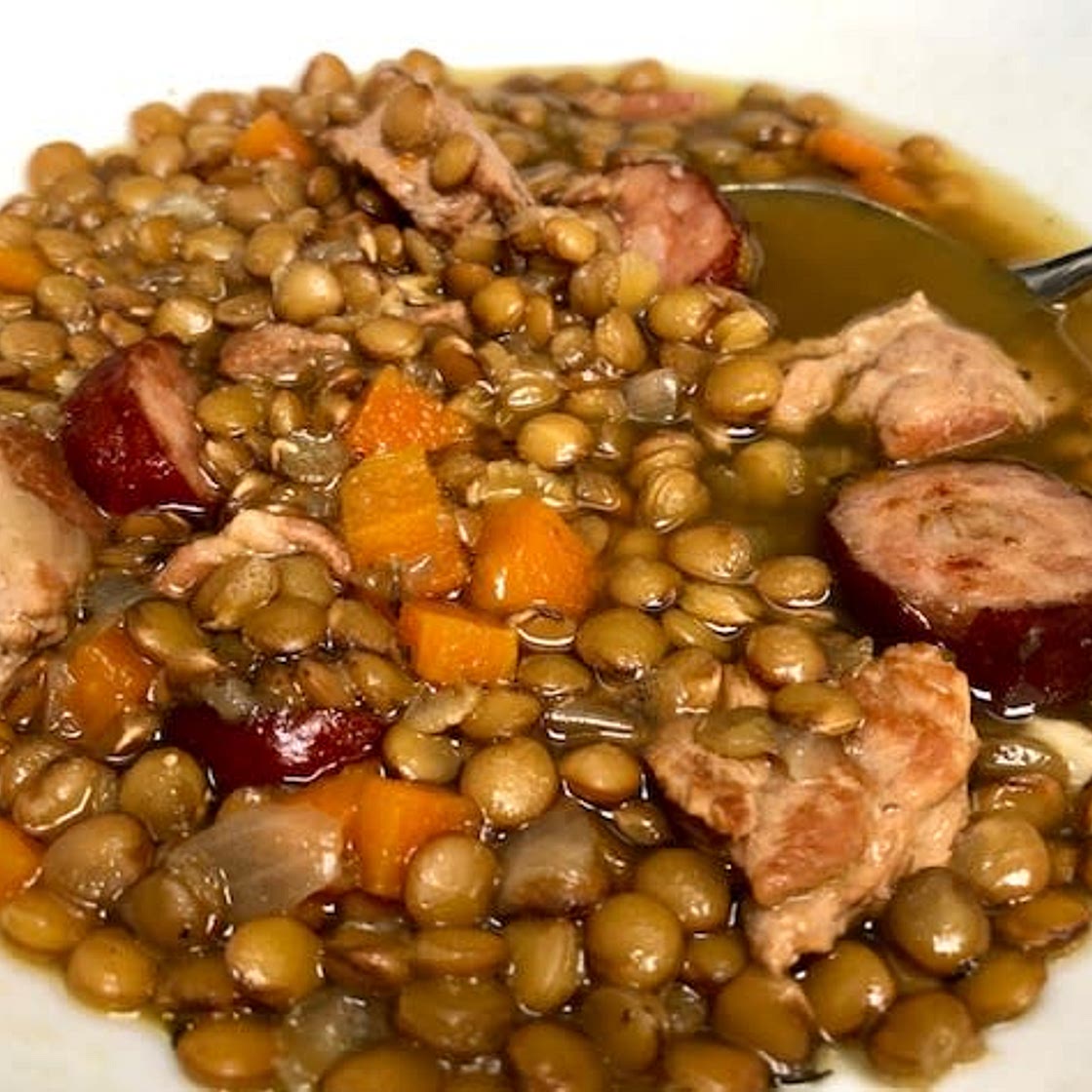 My Favourite Lentil Cassoulet